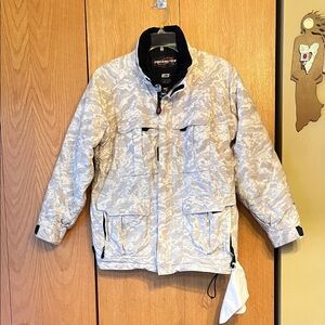 Obermeyer Kids Junior Size 16 Ski Snowboard Sand Camouflage Jacket Coat military